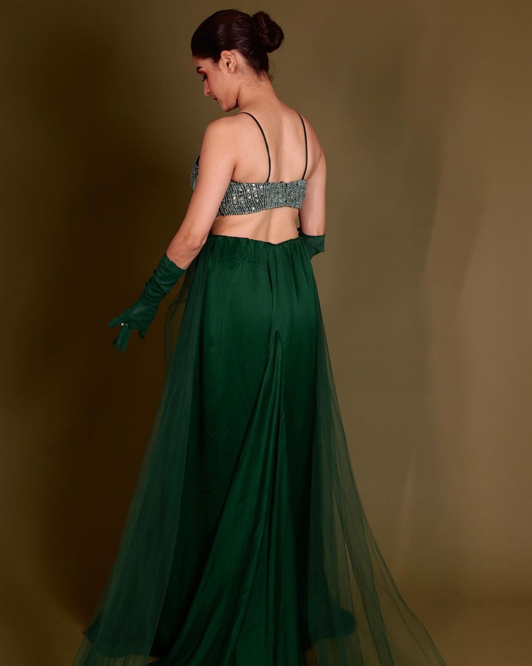 Green gown