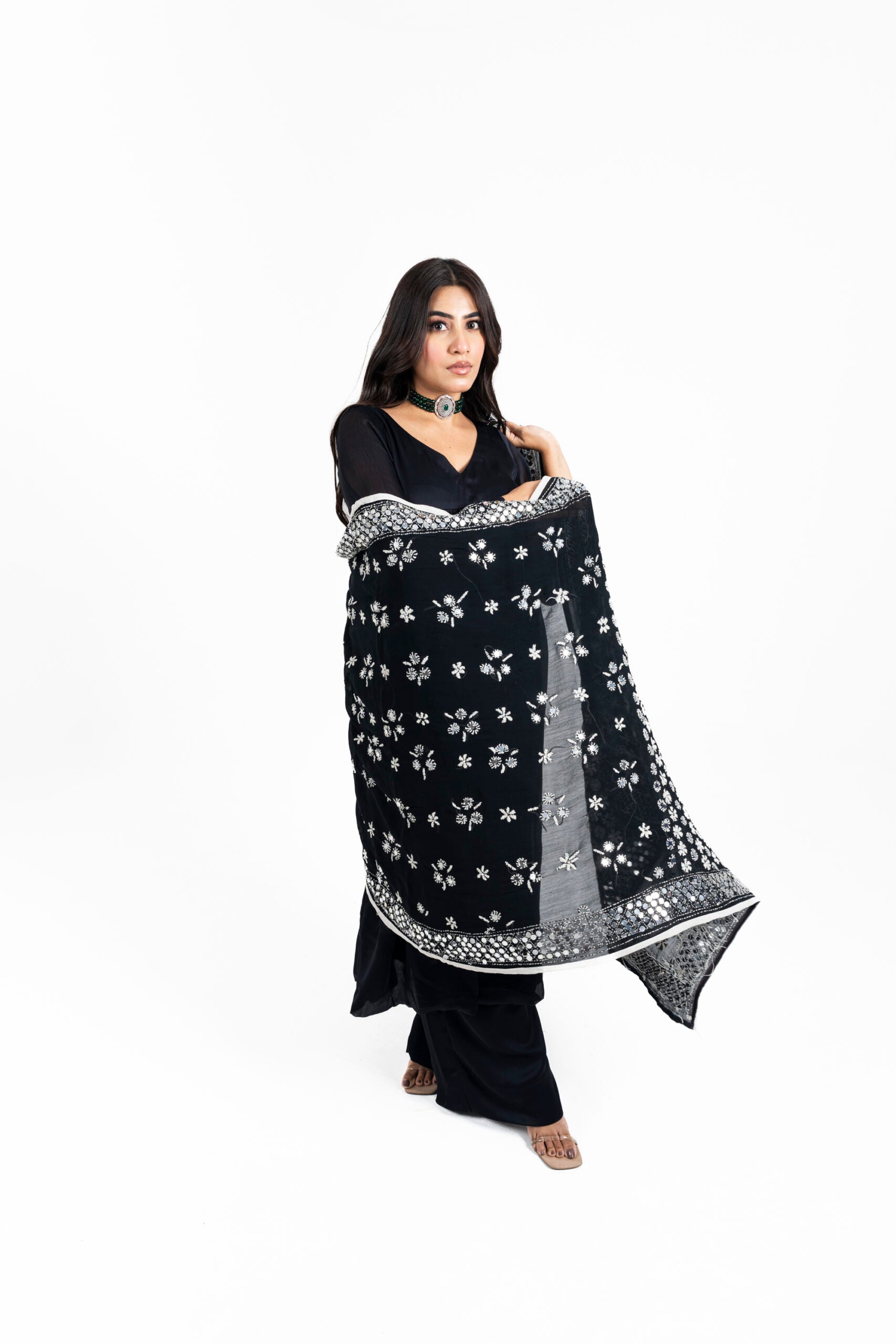 Black Anarkali Suit