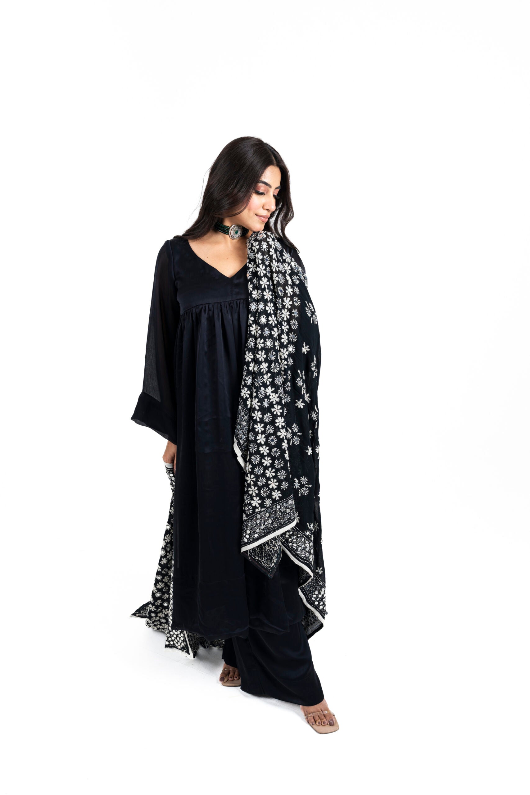 Black Anarkali Suit