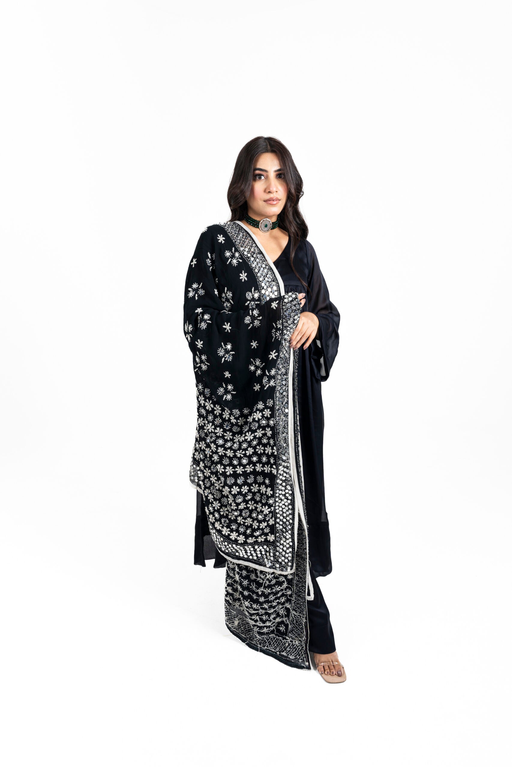 Black Anarkali Suit