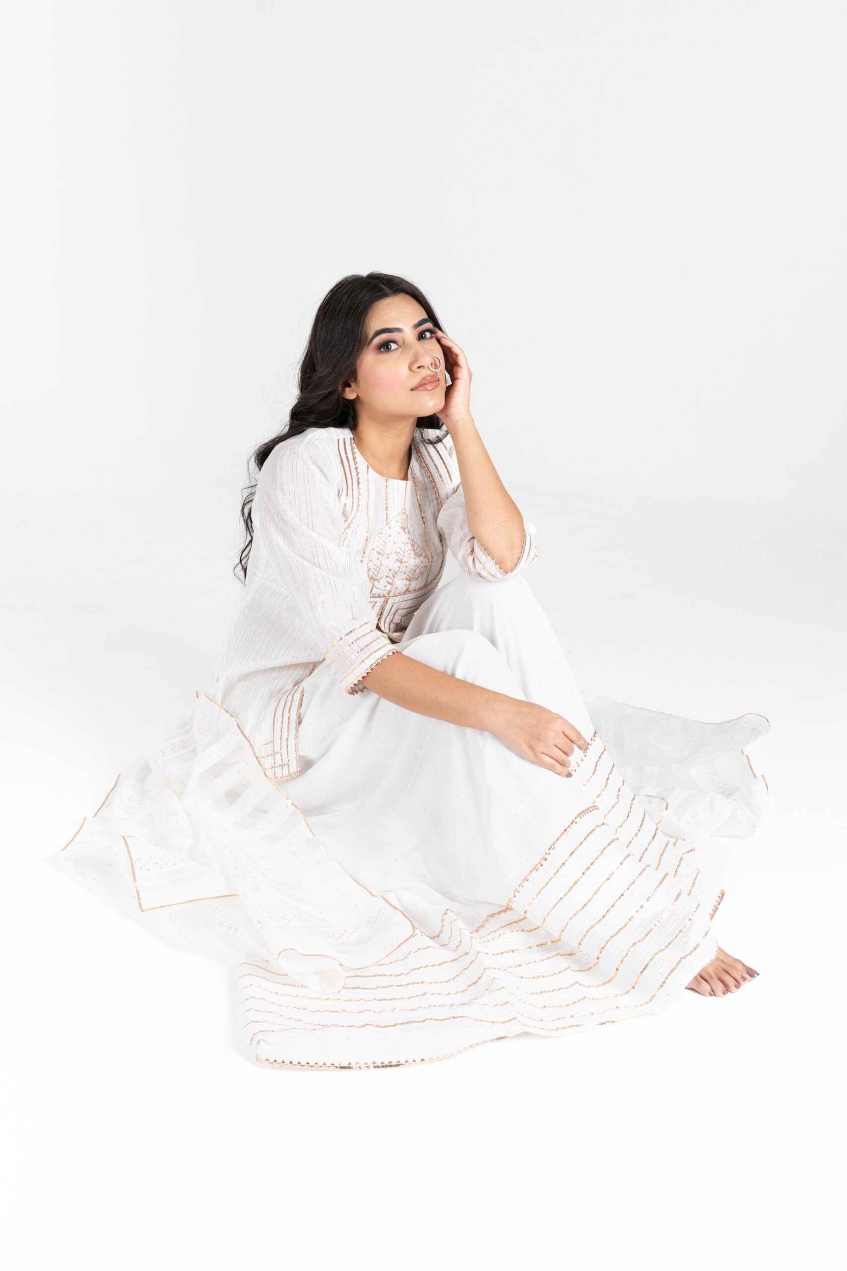 Elegant Sharara Set with Dupatta