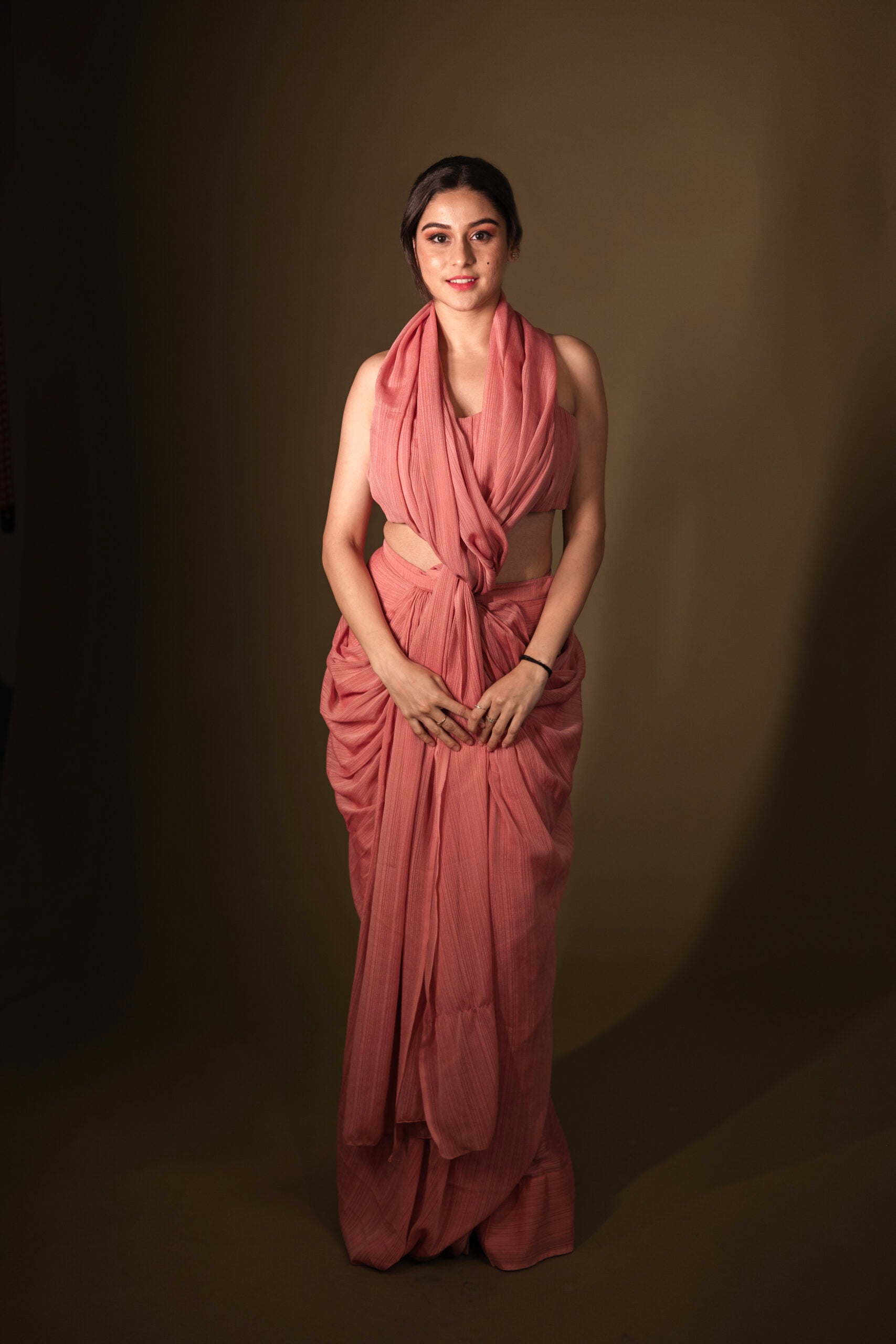 Pink Saree