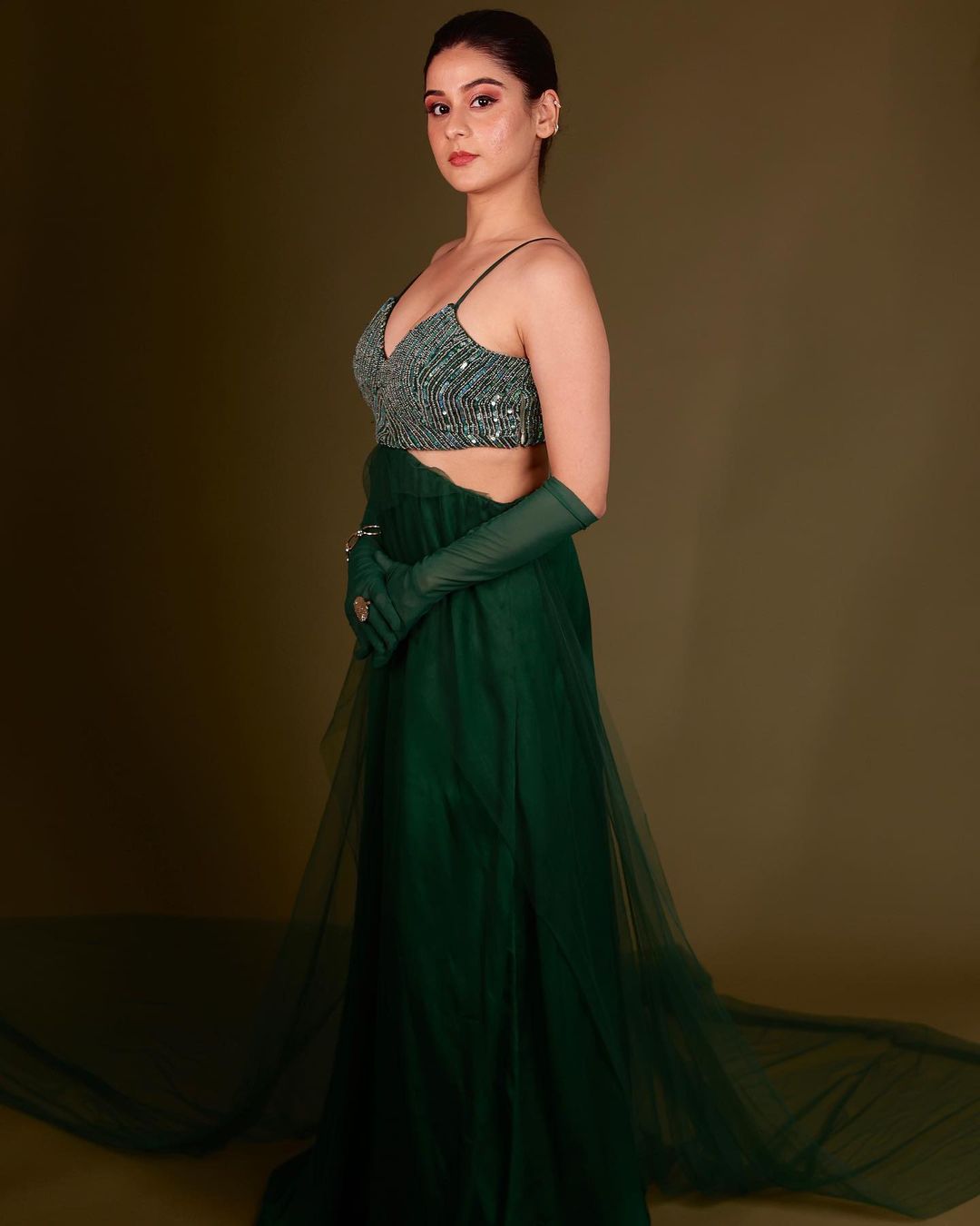 Green gown